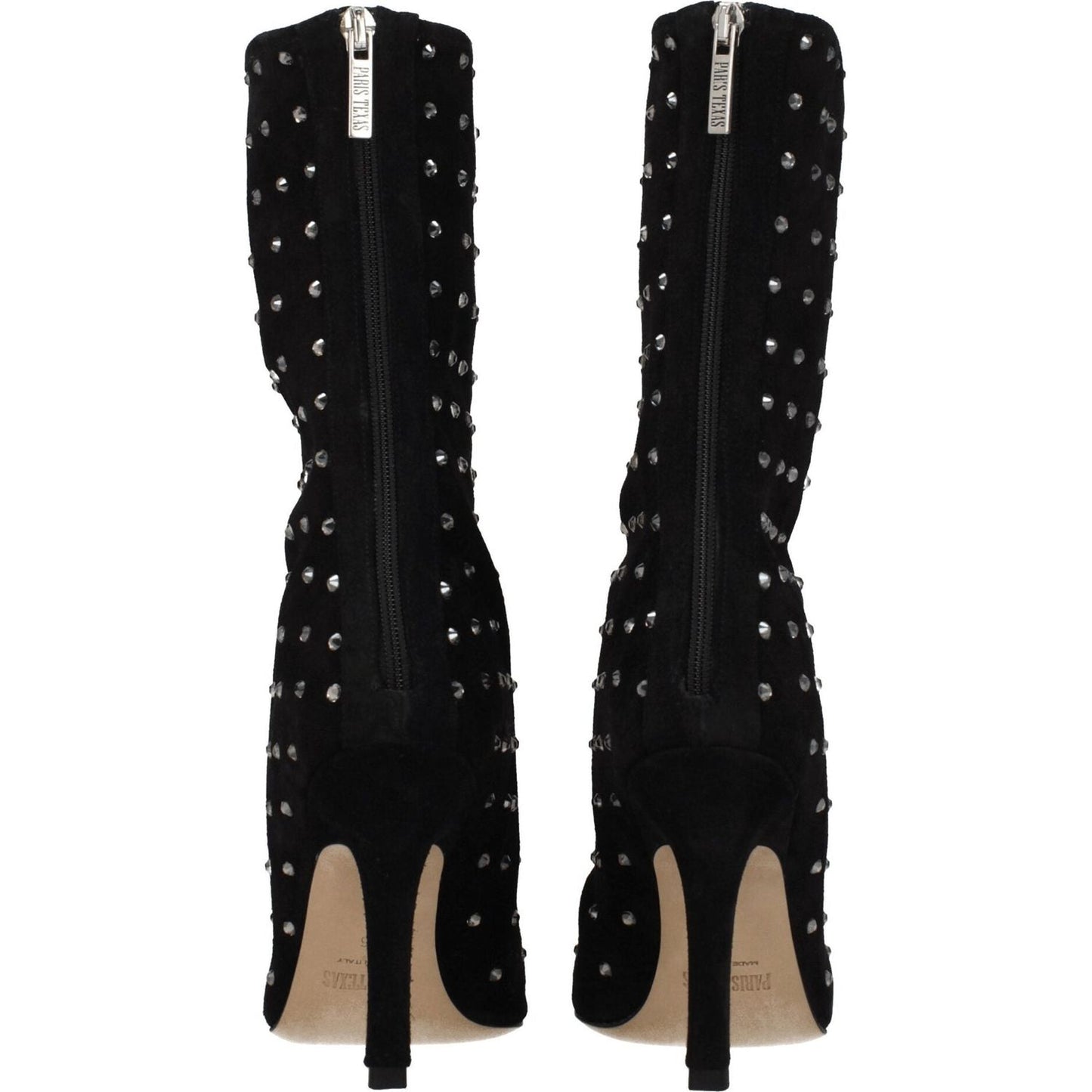 Paris Texas Black Leather Ankle Boots PA-8547223863561-EU36/US6