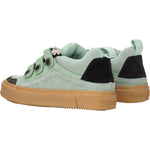Marcelo Burlon Green Leather Low Tops MA-8547243491593-EU40/US7