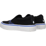 Marcelo Burlon Black Fabric Slip-On Loafers MA-8547243458825-EU41/US8