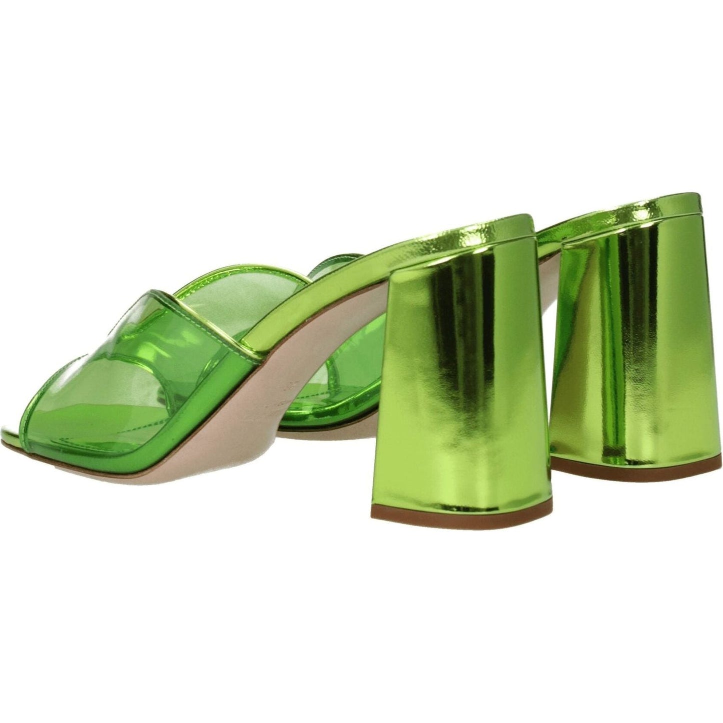 Miu Miu Green Plexiglass Platforms MI-8547321348361-EU36/US6