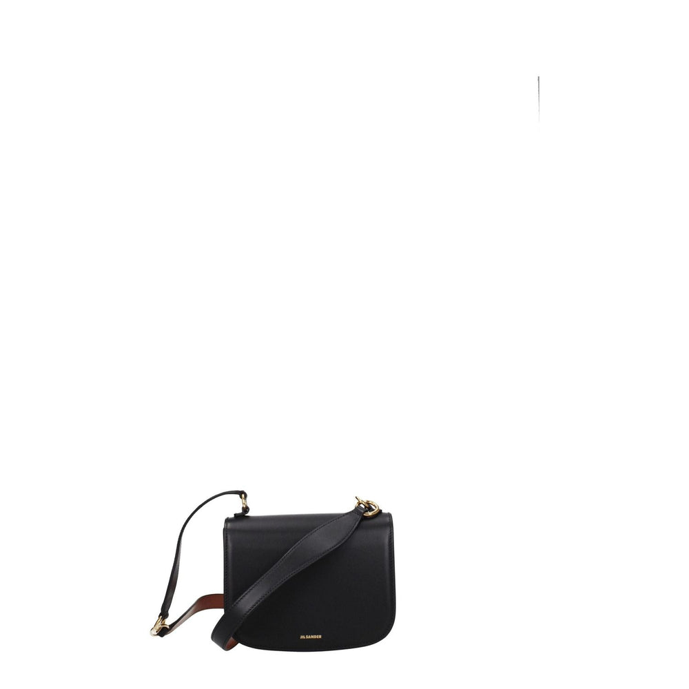 Jil Sander Black Leather Handbags JI8547344548105BT