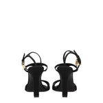 Givenchy Black Satin Stiletto Heels Sandals GI-8547352346889-EU41/US11