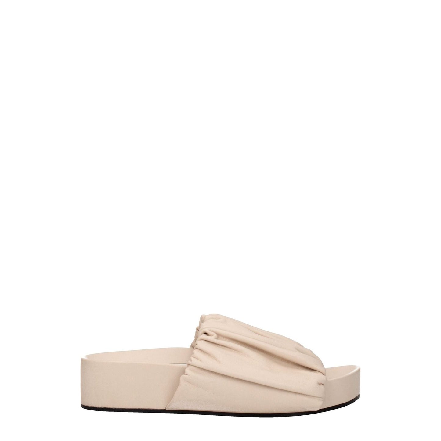 Jil Sander Pink Leather Slippers Sandals JI-8547354804489-EU36/US6