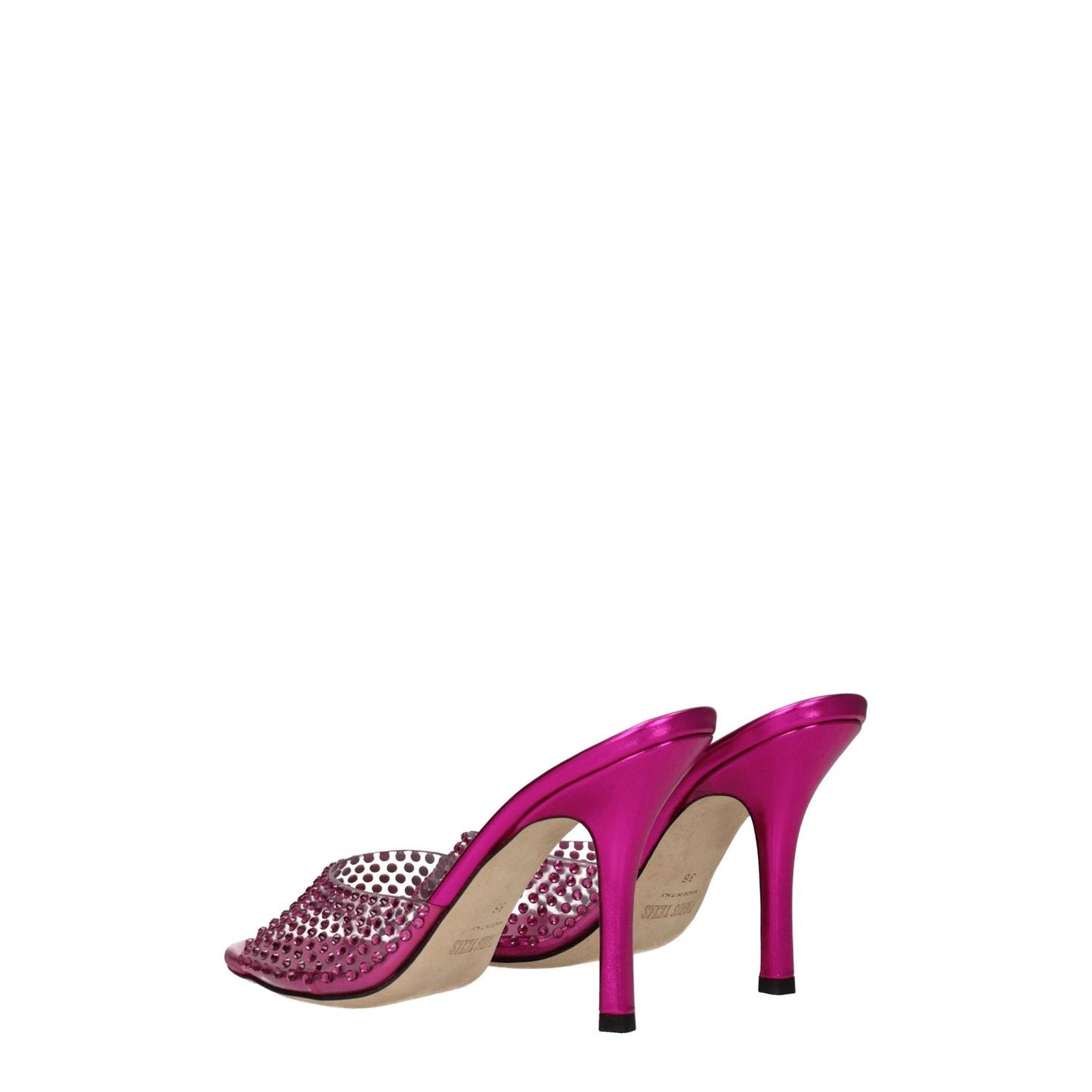 Paris Texas Transparent Pvc Stiletto Heels Sandals PA-8547354050825-EU36/US6