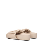 Jil Sander Pink Leather Slippers Sandals JI-8547354804489-EU36/US6