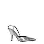 BY FAR Gray Leather High Heel Pumps BY-8547360833801-EU36/US6