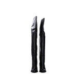Isabel Marant Black Leather Over The Knee IS-8547451240713-EU36/US6
