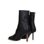 Jacquemus Black Leather Ankle Boots JA-8547450978569-EU36/US6