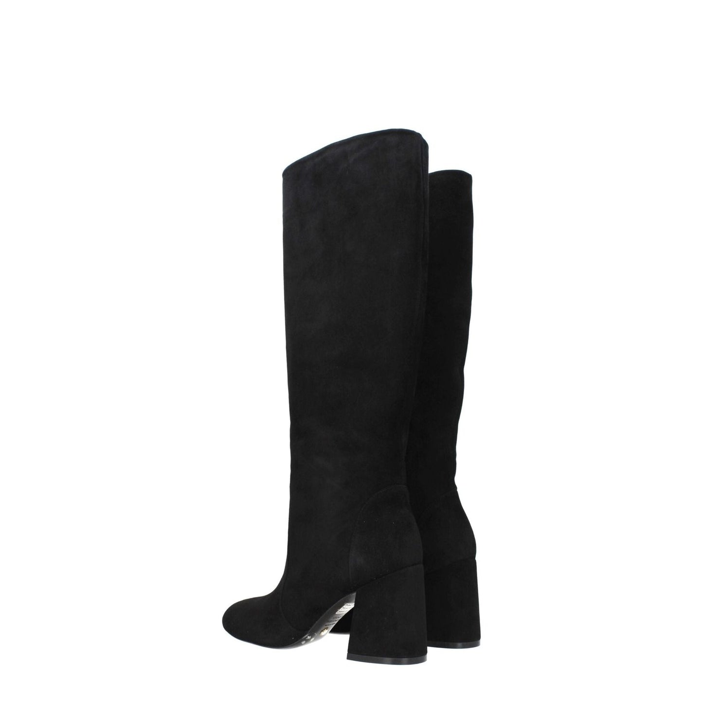 Stuart Weitzman Black Leather High Heel Boots ST-8547457597705-EU38/US8