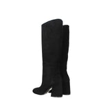 Stuart Weitzman Black Leather High Heel Boots ST-8547457597705-EU38/US8