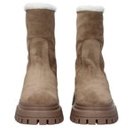 Stuart Weitzman Beige Leather Ankle Boots ST-8617282437385-EU40/US10