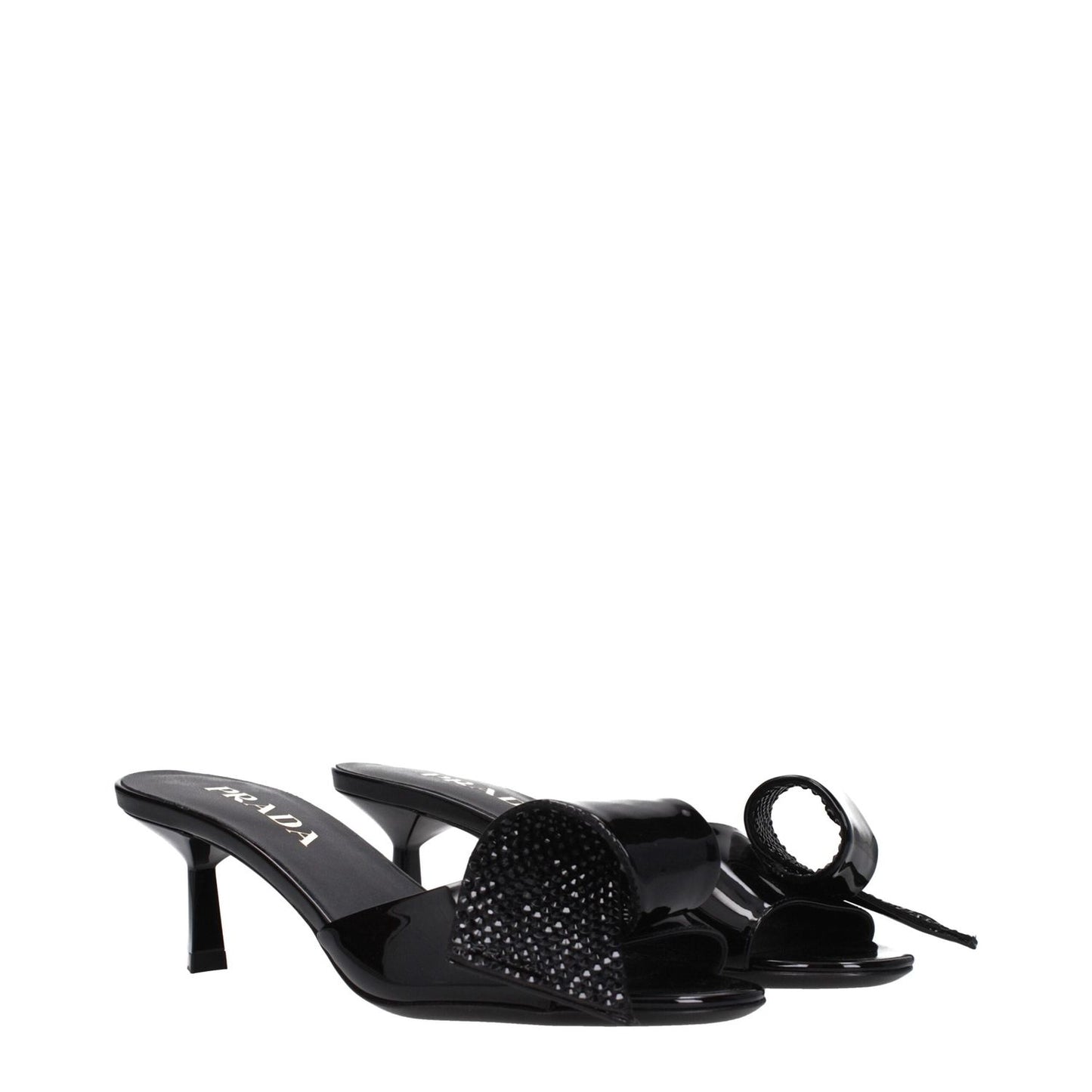 Prada Black Leather Sandals PR-9277197648137-EU36.5/US6.5
