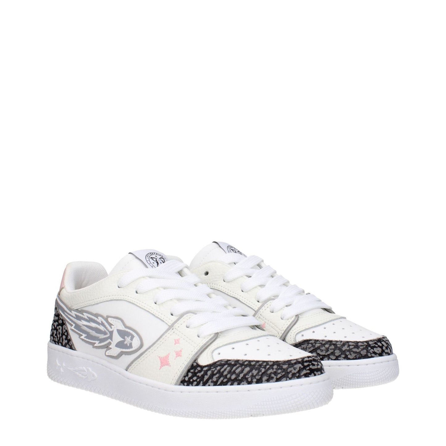 Enterprise Japan White Leather Athletic Sneakers EN-9301467169033-EU41/US8