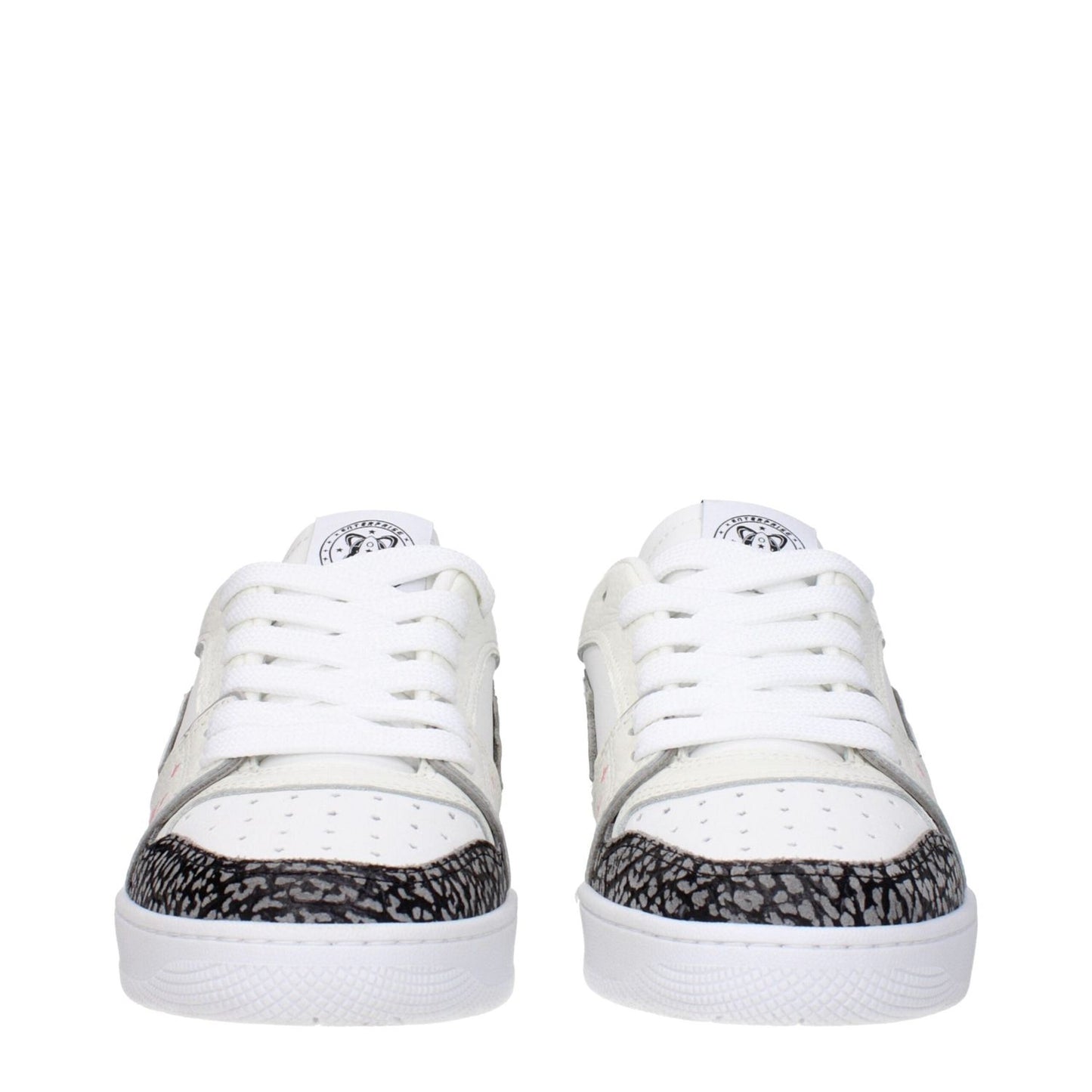 Enterprise Japan White Leather Athletic Sneakers EN-9301467169033-EU41/US8
