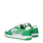 Enterprise Japan Green Leather Low Tops EN-9301465006345-EU40/US7