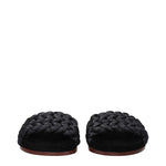 Chloé Black Leather Slippers Sandals CH-9304813175049-EU37/US7