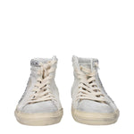 Golden Goose White Leather High Tops GO-9314036384009-EU40/US10