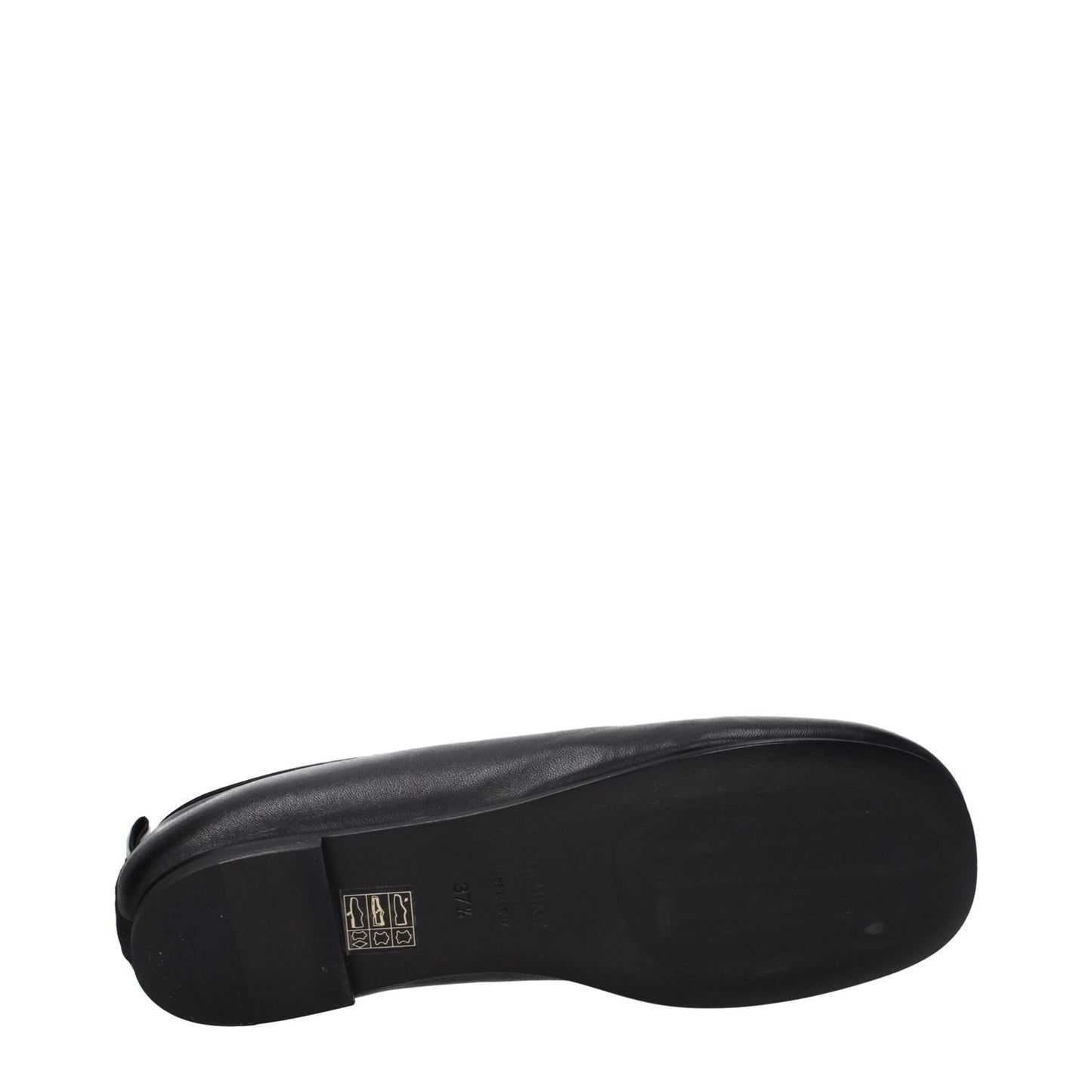 Premiata Black Leather Slip-On Loafers PR-9312432750857-EU37.5/US7.5