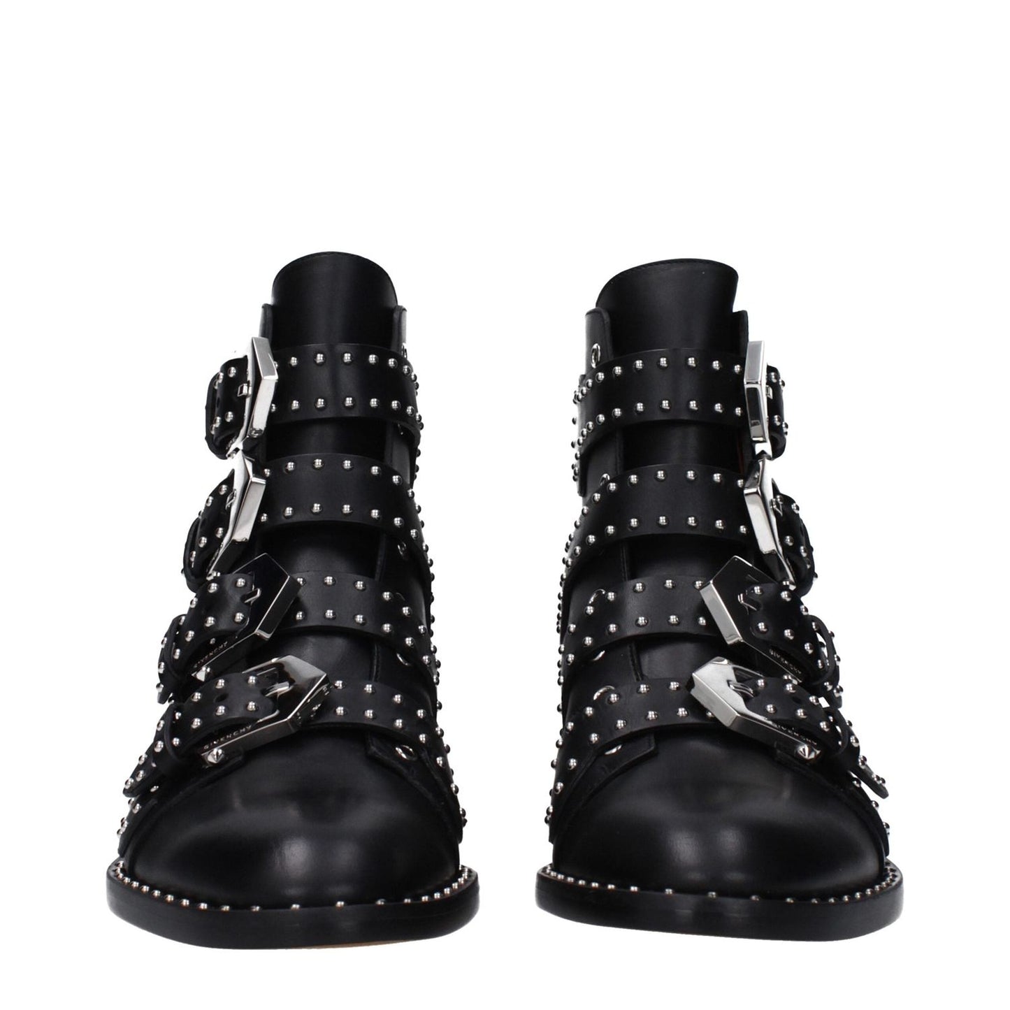 Givenchy Black Leather Ankle Boots GI-9485444088073-EU35/US5