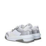 Versace White Leather Chunky Sneakers VE-9489408295177-EU45/US12