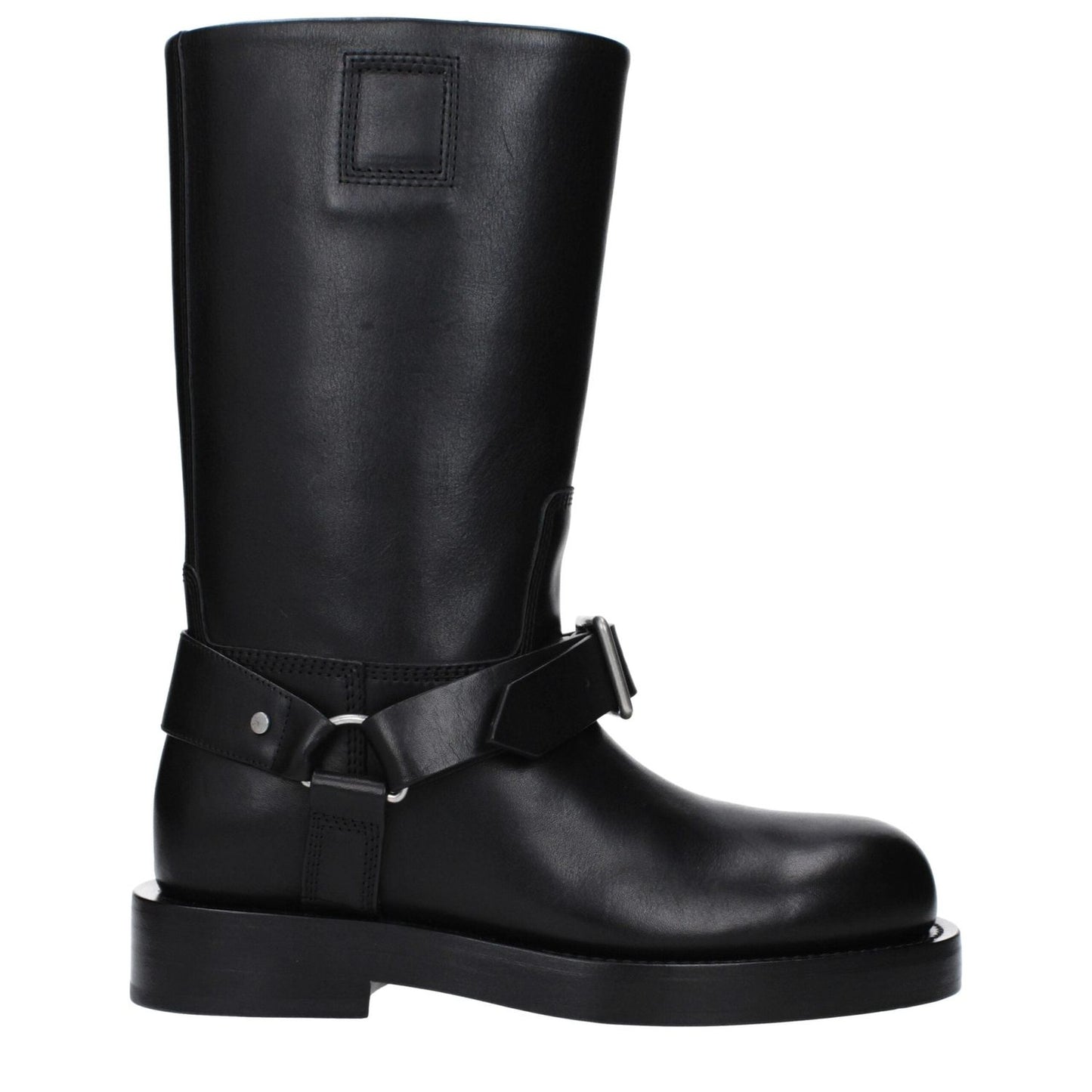 Burberry Black Leather Boots BU-10020322115849-EU38/US8