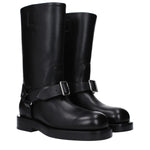 Burberry Black Leather Boots BU-10020322115849-EU38/US8