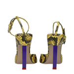 The Attico Yellow Leather High Heel Pumps TH-10031373713673-EU37/US7