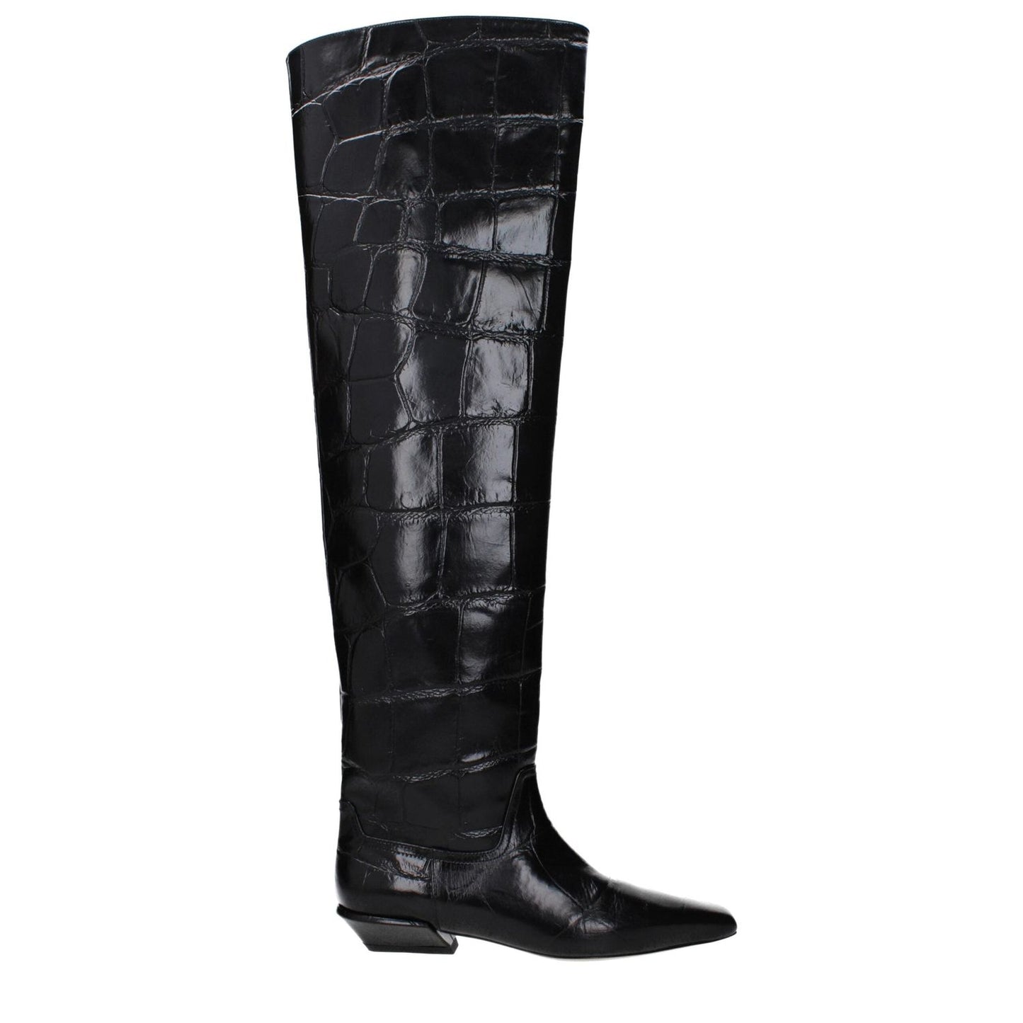 Paris Texas Black Leather Over The Knee PA-14884837327113-EU38/US8