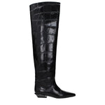 Paris Texas Black Leather Over The Knee PA-14884837327113-EU38/US8