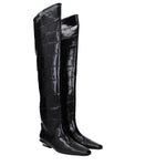 Paris Texas Black Leather Over The Knee PA-14884837327113-EU38/US8