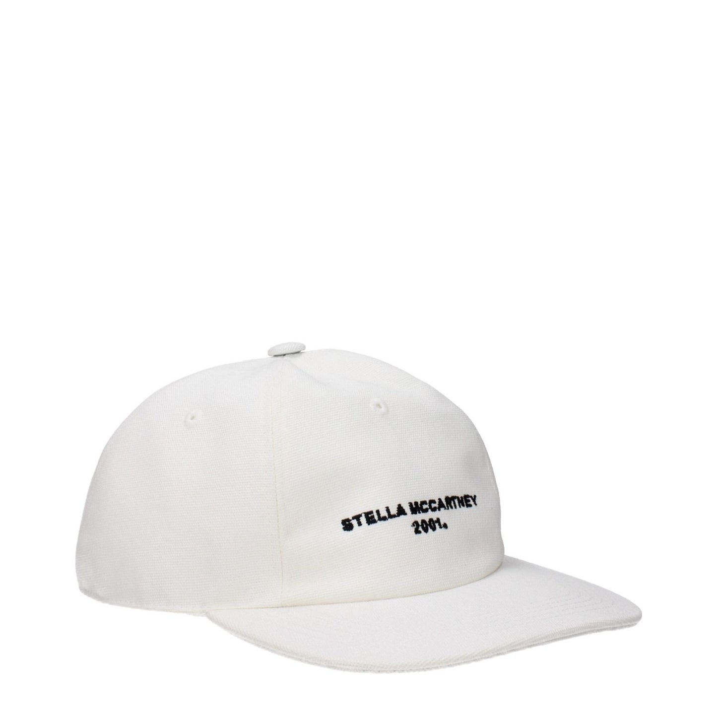 Stella McCartney White Cotton Caps (Baseball Hat) ST-14887431078153-57 CM|S