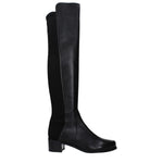 Stuart Weitzman Black Leather Over The Knee ST-15039031935241-EU37.5/US7.5