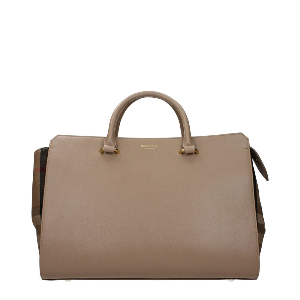 Burberry Beige Leather Handbags BU15054406484233BT