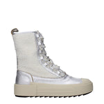 Philippe Model Gray Leather Ankle Boots PH-15068720038153-EU39/US9