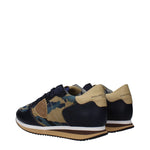 Philippe Model Blue Leather Low Tops PH-15084675563785-EU41/US8