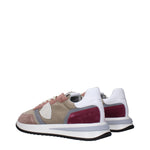 Philippe Model Beige Fabric Low Tops