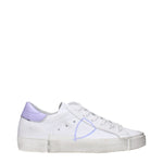 Philippe Model White Leather Low Tops PH-15090254905609-EU37/US7