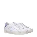 Philippe Model White Leather Low Tops PH-15090254905609-EU37/US7