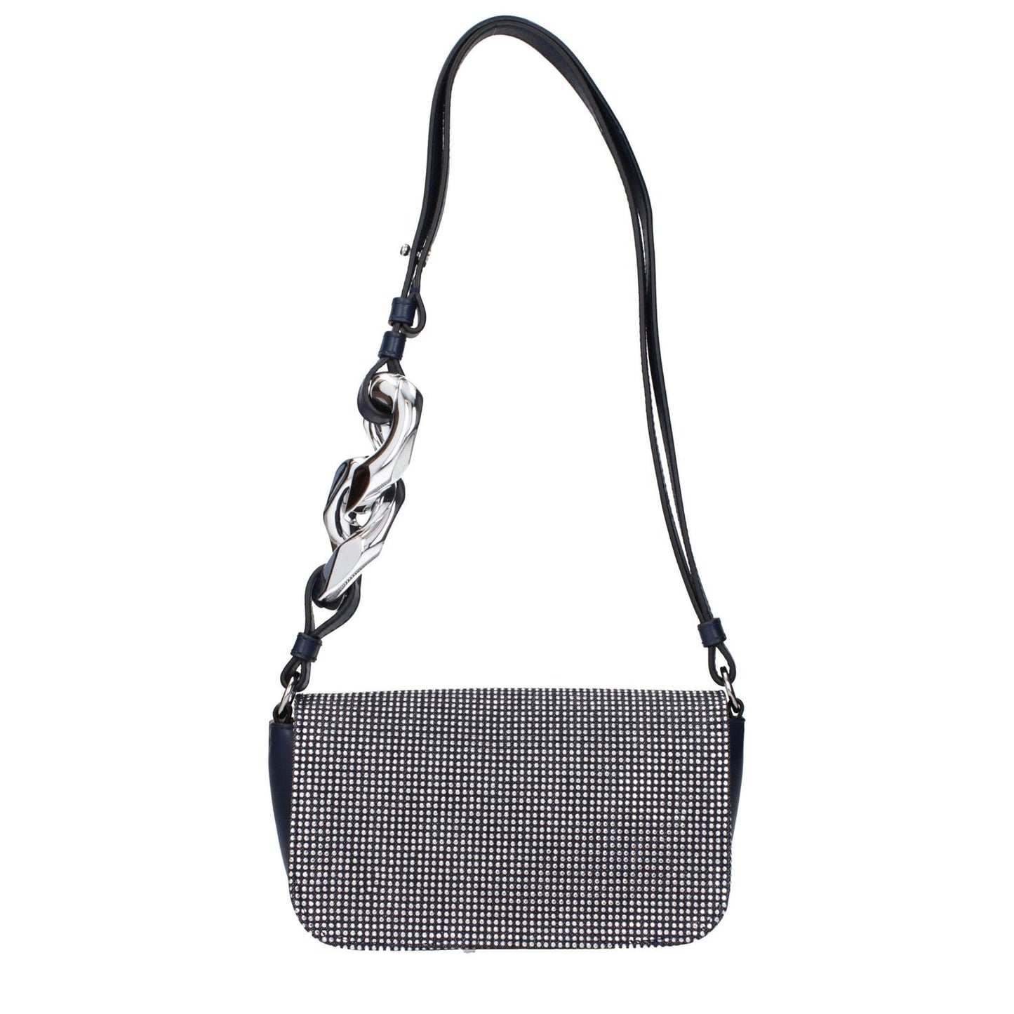 Jw Anderson Blue Fabric Shoulder Bags JW15178880450825BT