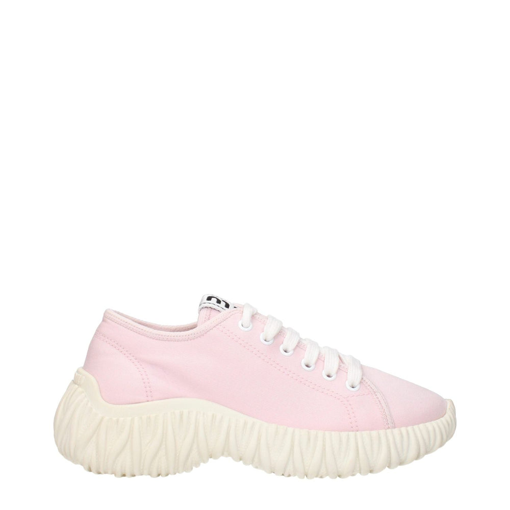 Miu Miu Pink Fabric Low Tops MI-15185644912905-EU37.5/US7.5