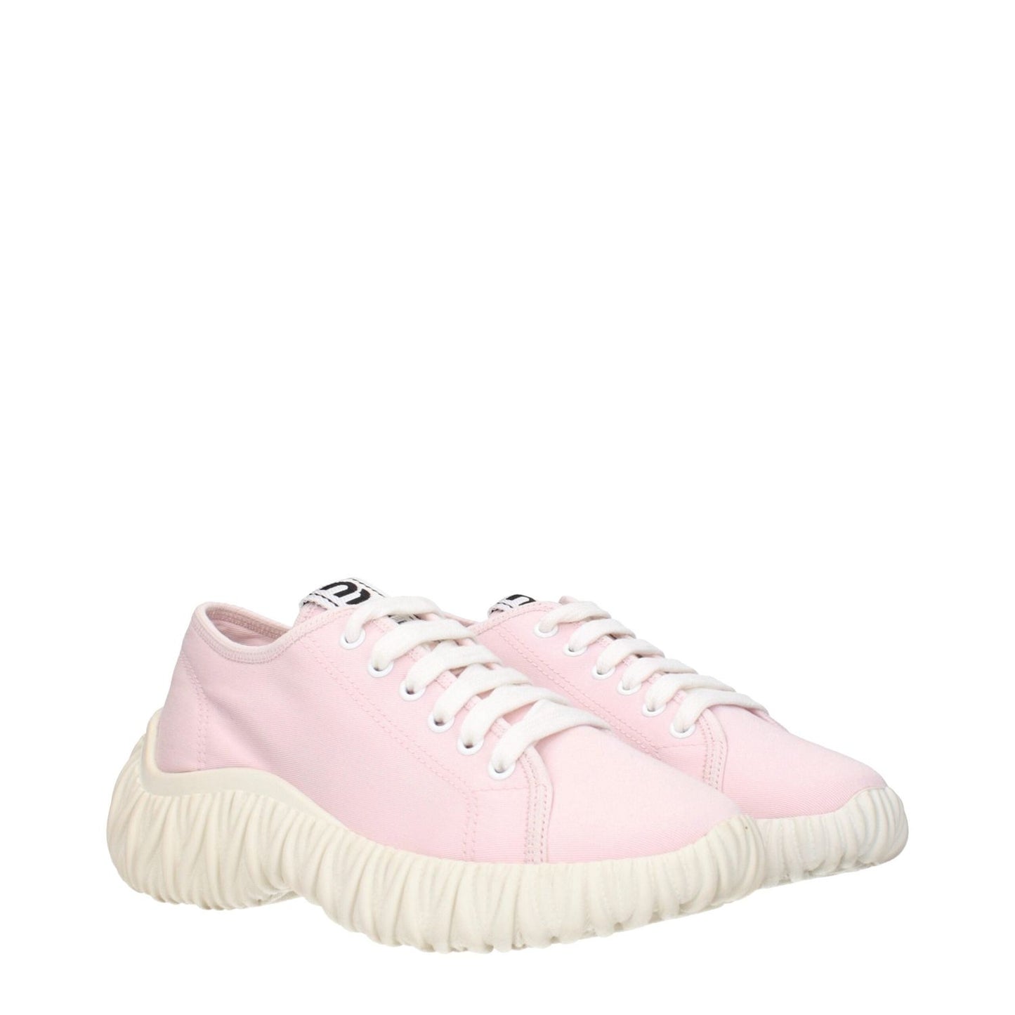 Miu Miu Pink Fabric Low Tops MI-15185644912905-EU37.5/US7.5