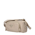 Prada Beige Leather Crossbody Bags PR15185829527817BT