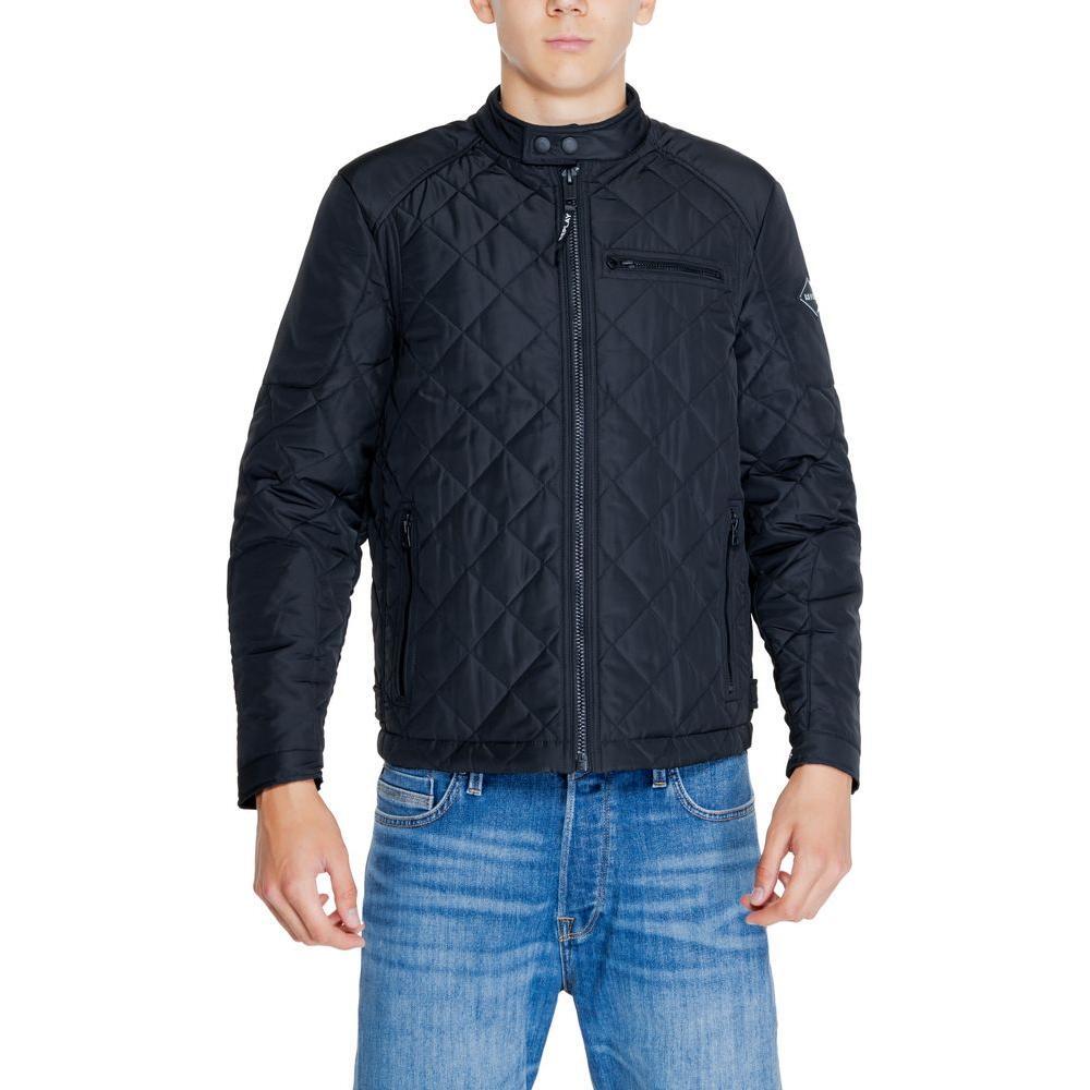Replay Black Polyamide Jackets & Coat