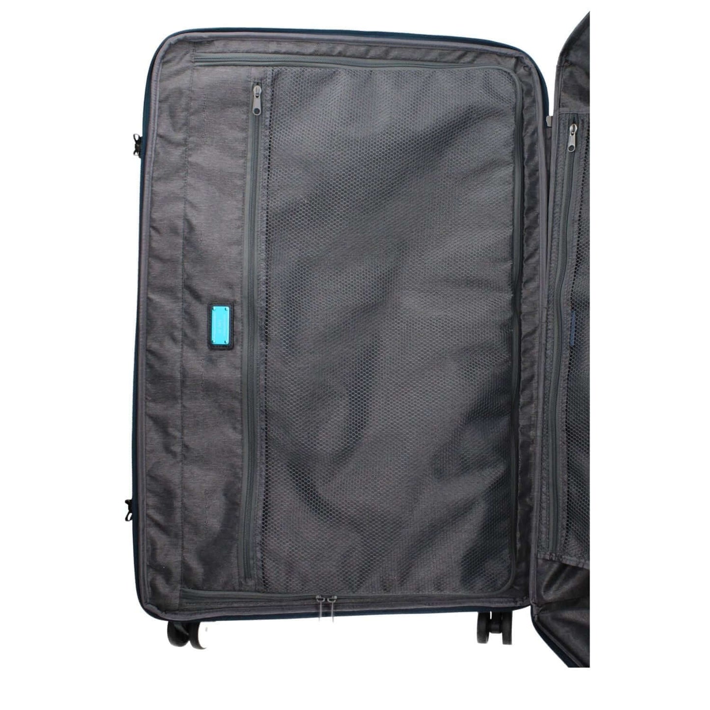 Piquadro Blue Fabric Luggage And Travel