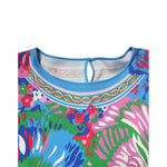Dolce & Gabbana Multicolor Floral Printed Tunic Blouse Top TSH90592-44