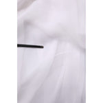 Dolce & Gabbana White Bustier Corset Cropped Chiffon Top TSH90632-38