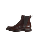 Dolce & Gabbana Brown Chelsea Leather Mid Calf Boots Shoes MV7733-40