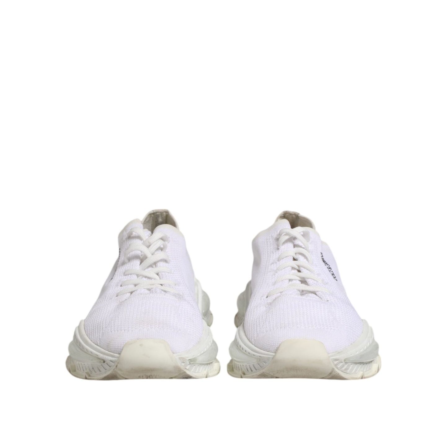 Dolce & Gabbana White Airmaster Low Top Men Sneakers Shoes MV7598-44
