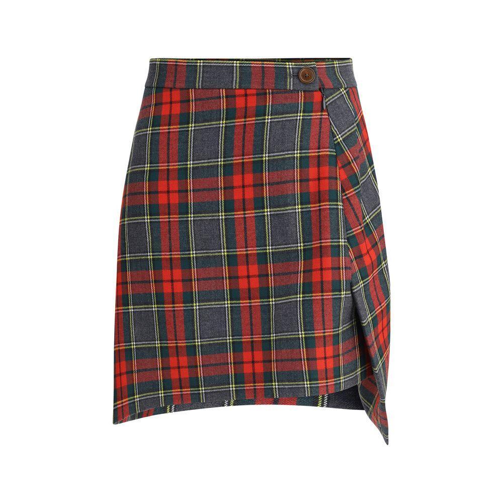 Vivienne Westwood Infinity Mini Skirt VI-1K01002CW0176H203-IT40 | M