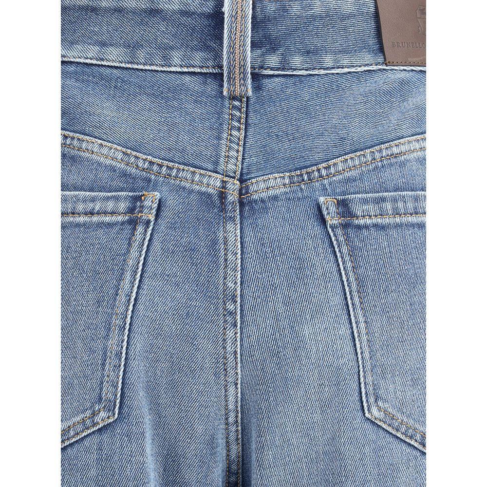 Brunello Cucinelli Straight Jeans BR-MP114P4006C8986-IT42 | L